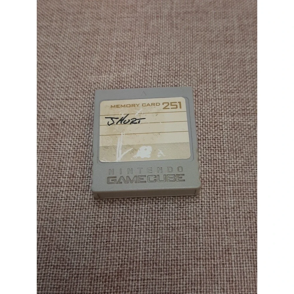 Official Nintendo GameCube Memory Card DOL-008 59 Blocks Tested